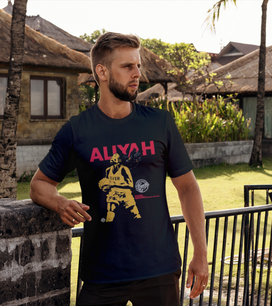 Indiana Fever Aliyah Basketball Player T-Shirt