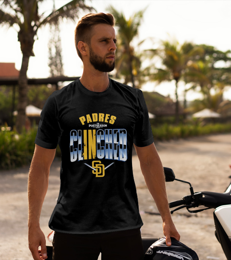 San Diego Padres 2026 MLB Postseason Clinched Padres Postseason Clinched SD T-Shirt
