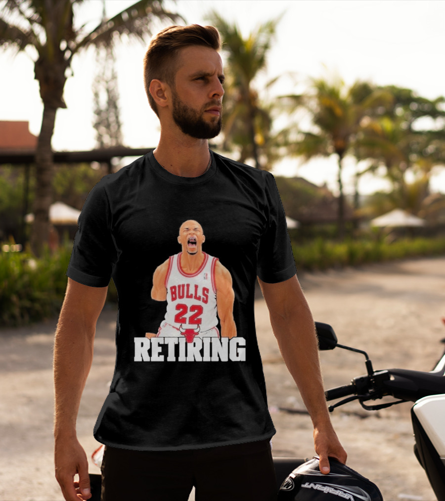 Taj Gibson 22 Bulls Retiring Iconic Moment T-Shirt