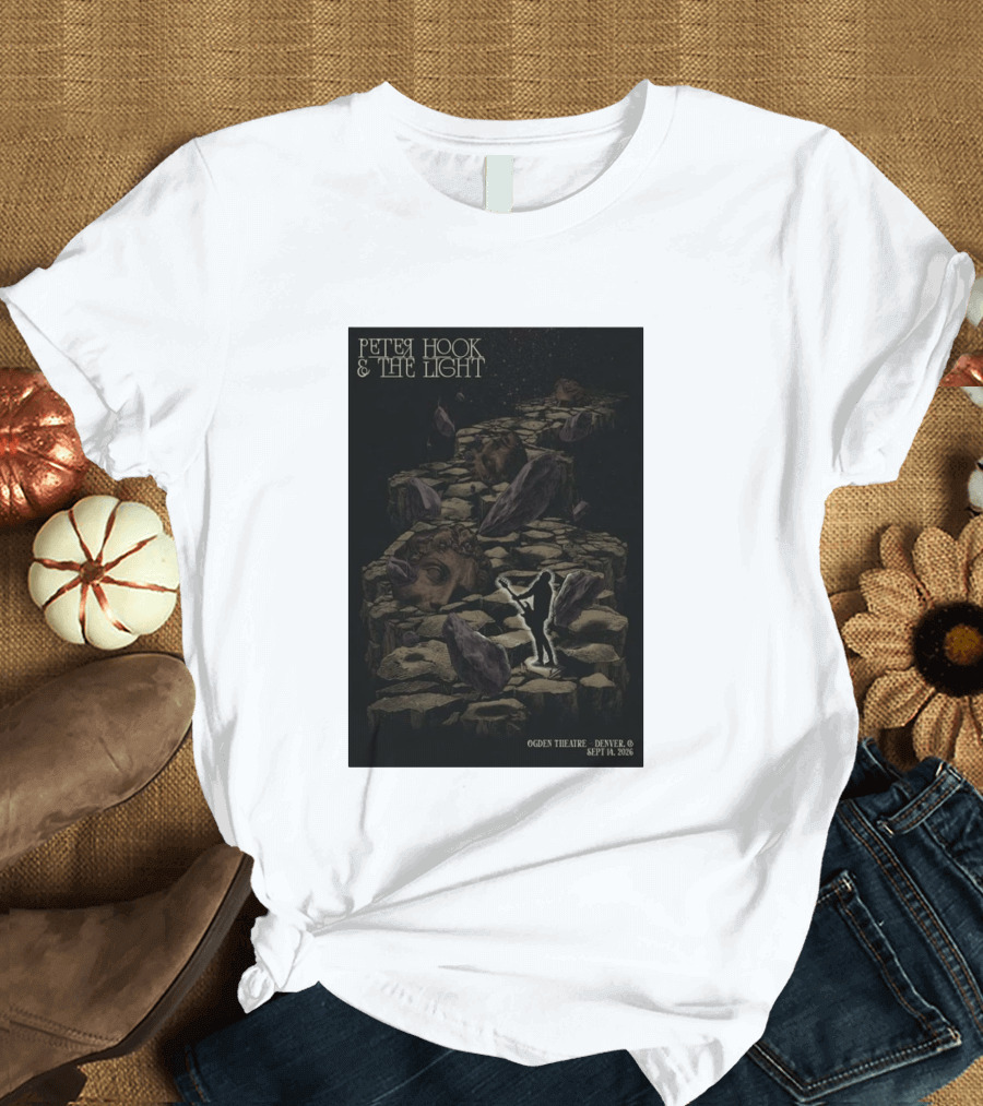 Peter Hook And The Light Ogden Theatre Denver CO September 14 2026 Concert T-Shirt