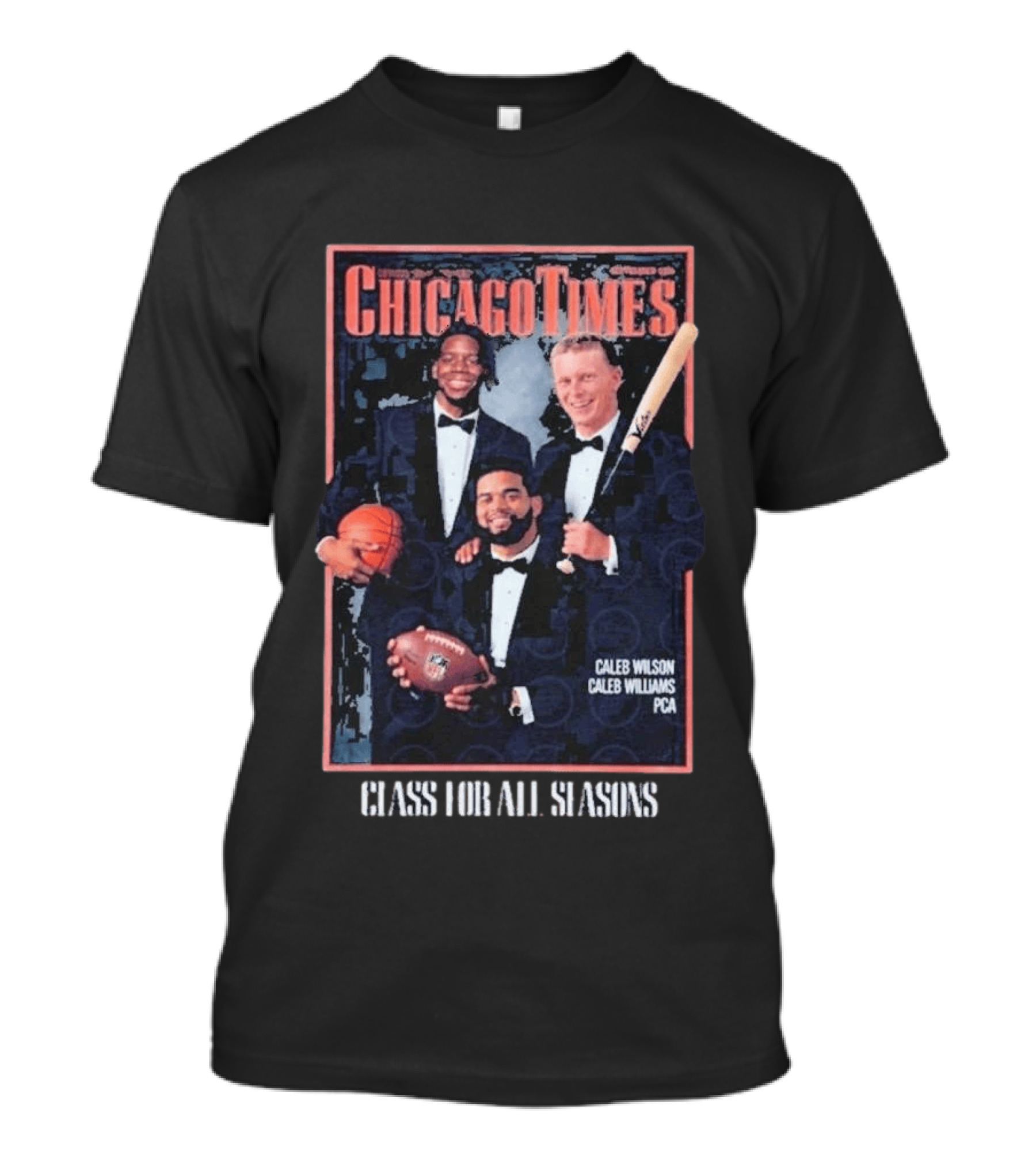 Caleb Wilson Chicago Times Class For All Seasons T-Shirt