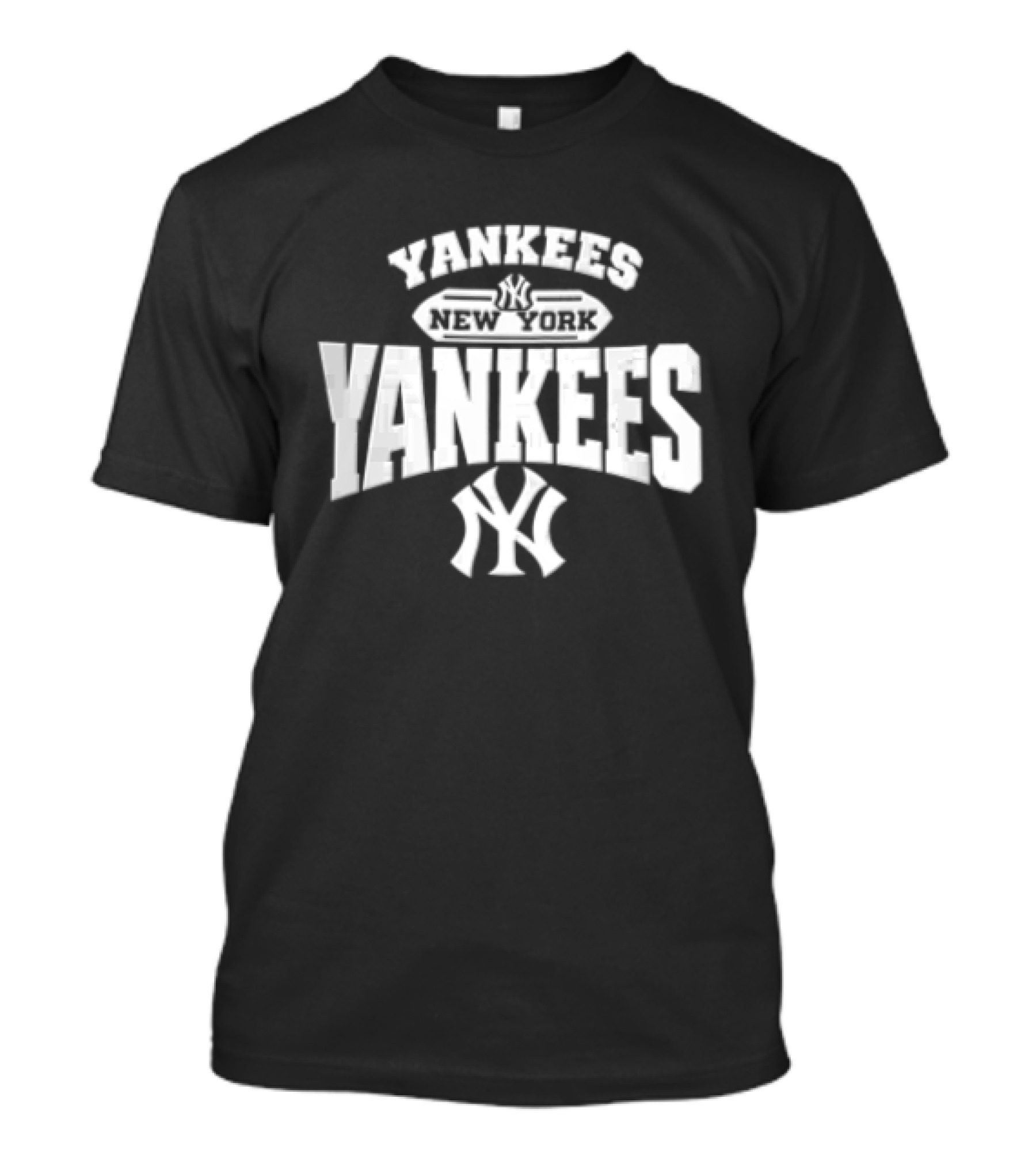 New York Yankees Yankees NY Interlocking MLB Banner T-Shirt