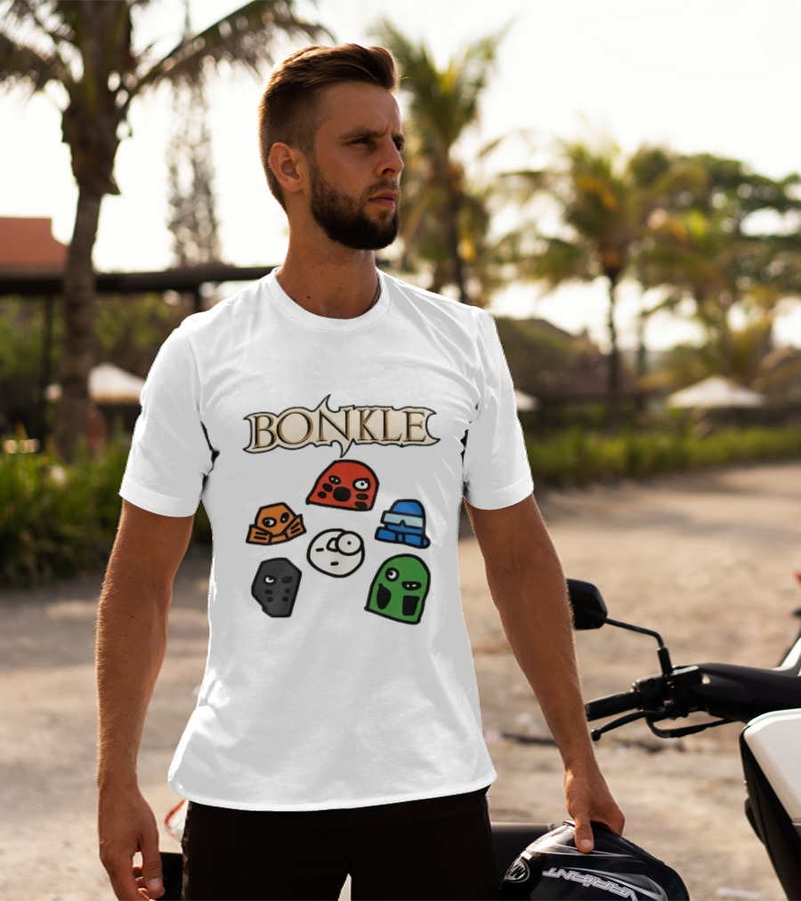 Bonkle Bionicle Toa Mata Masks Collection T-Shirt