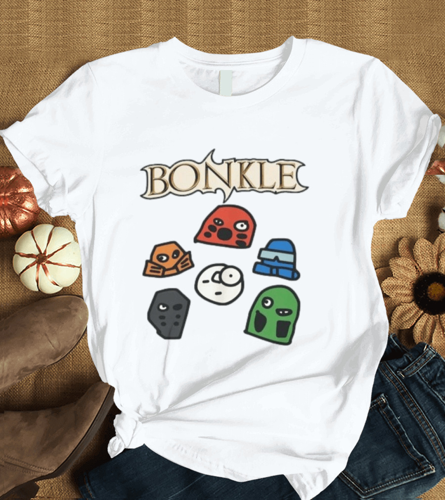 Bonkle Bionicle Toa Mata Masks Collection T-Shirt