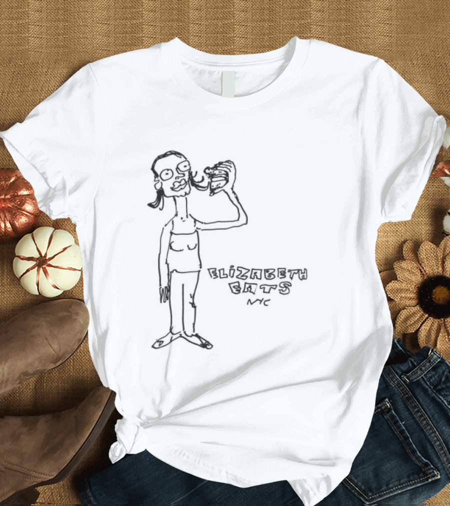 Elizabeth Eats Store Elizabetheatsnyc NYC Original T-Shirt