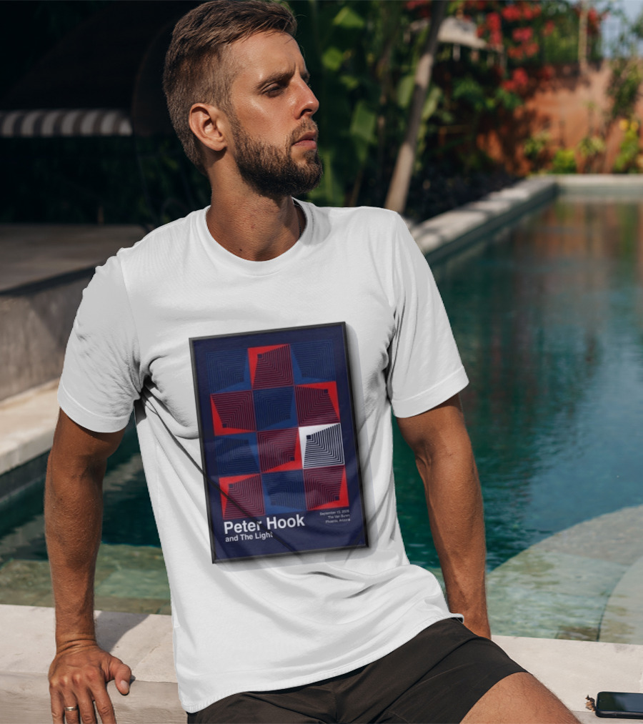 Peter Hook And The Light September 15 2026 The Van Buren Phoenix Arizona T-Shirt