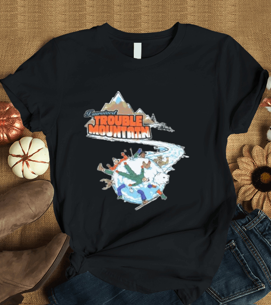 Aesop Rock X Blockhead I Survived Trouble Mountain T-Shirt