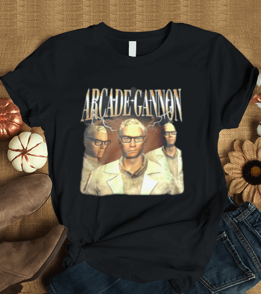 Arcade Gannon Bootleg Lightning Trio T-Shirt