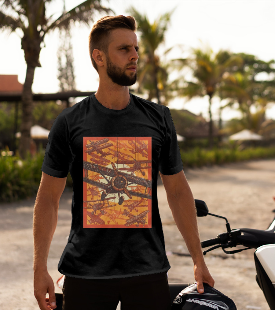 Billy Strings Fall 2026 Luke Martin Denver CO Airplane T-Shirt