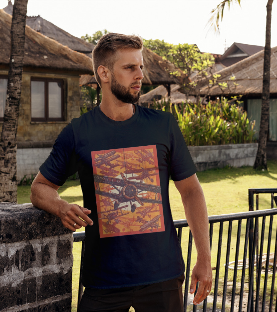 Billy Strings Fall 2026 Luke Martin Denver CO Airplane T-Shirt