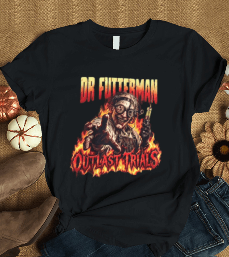 Dr Futterman Outlast Trials Horror Game T-Shirt