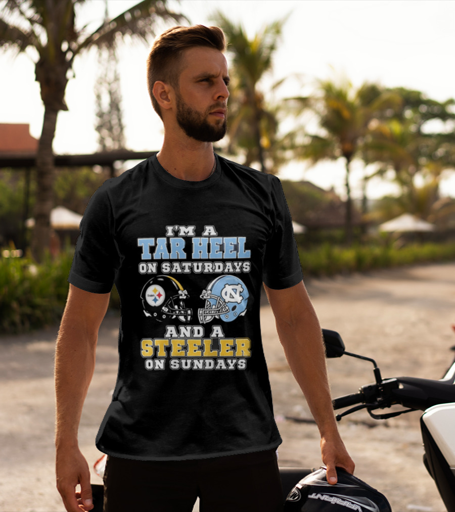 Pitt Panther On Saturdays And Steeler On Sundays Football Team Spirit T-Shirt