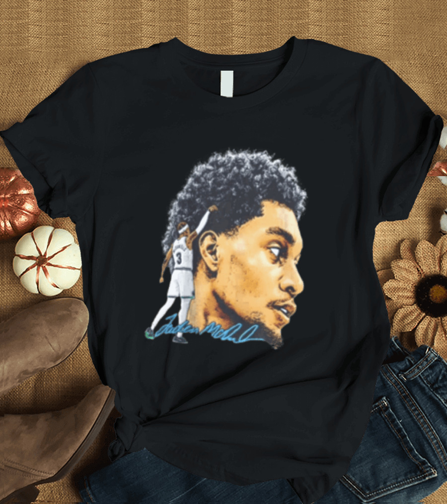 Jaden McDaniels Minnesota Timberwolves Signature T-Shirt