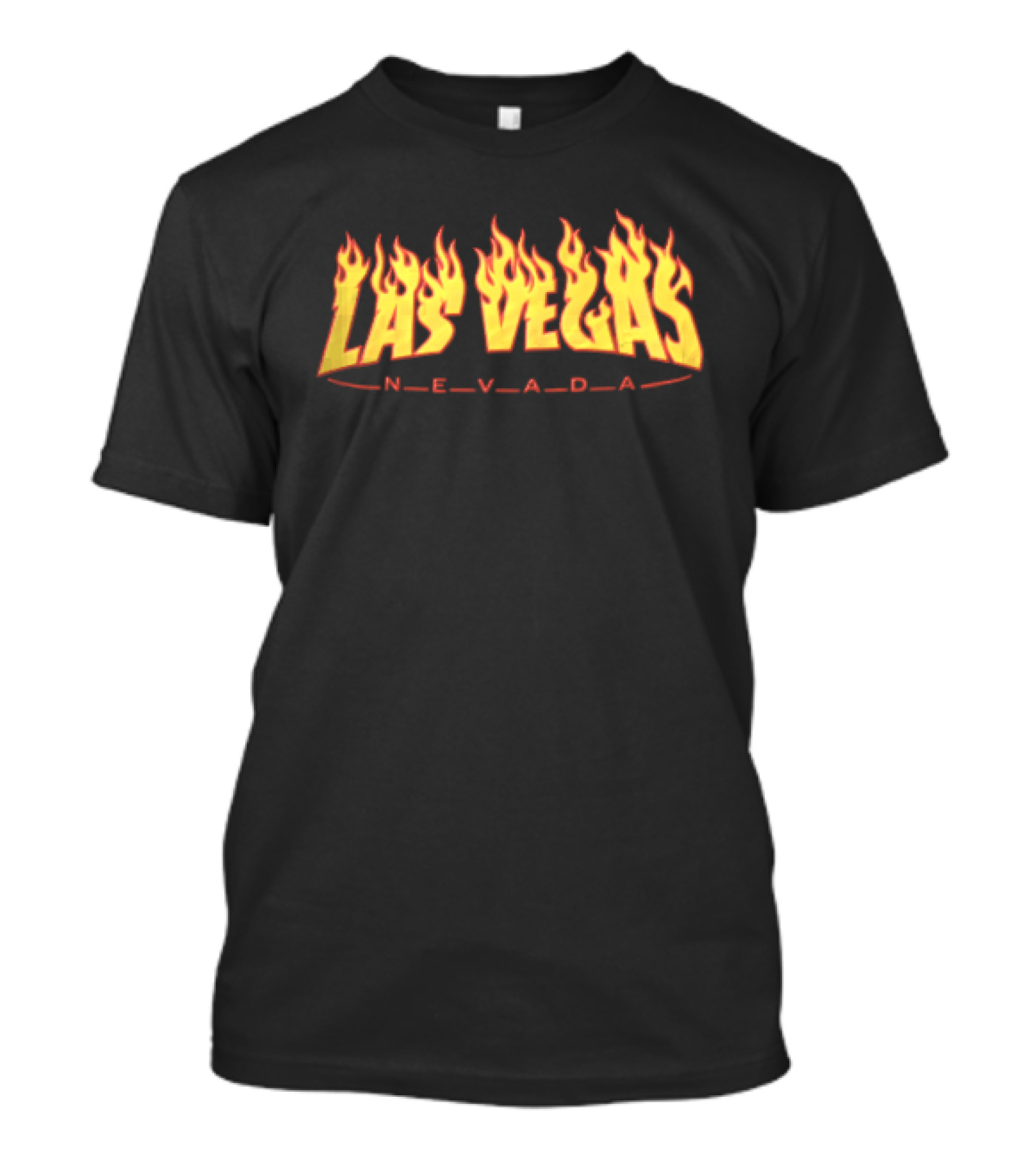 Las Vegas Nevada Flames Fiery Red T-Shirt