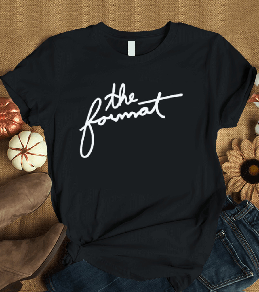 The Format Script Black Signature T-Shirt