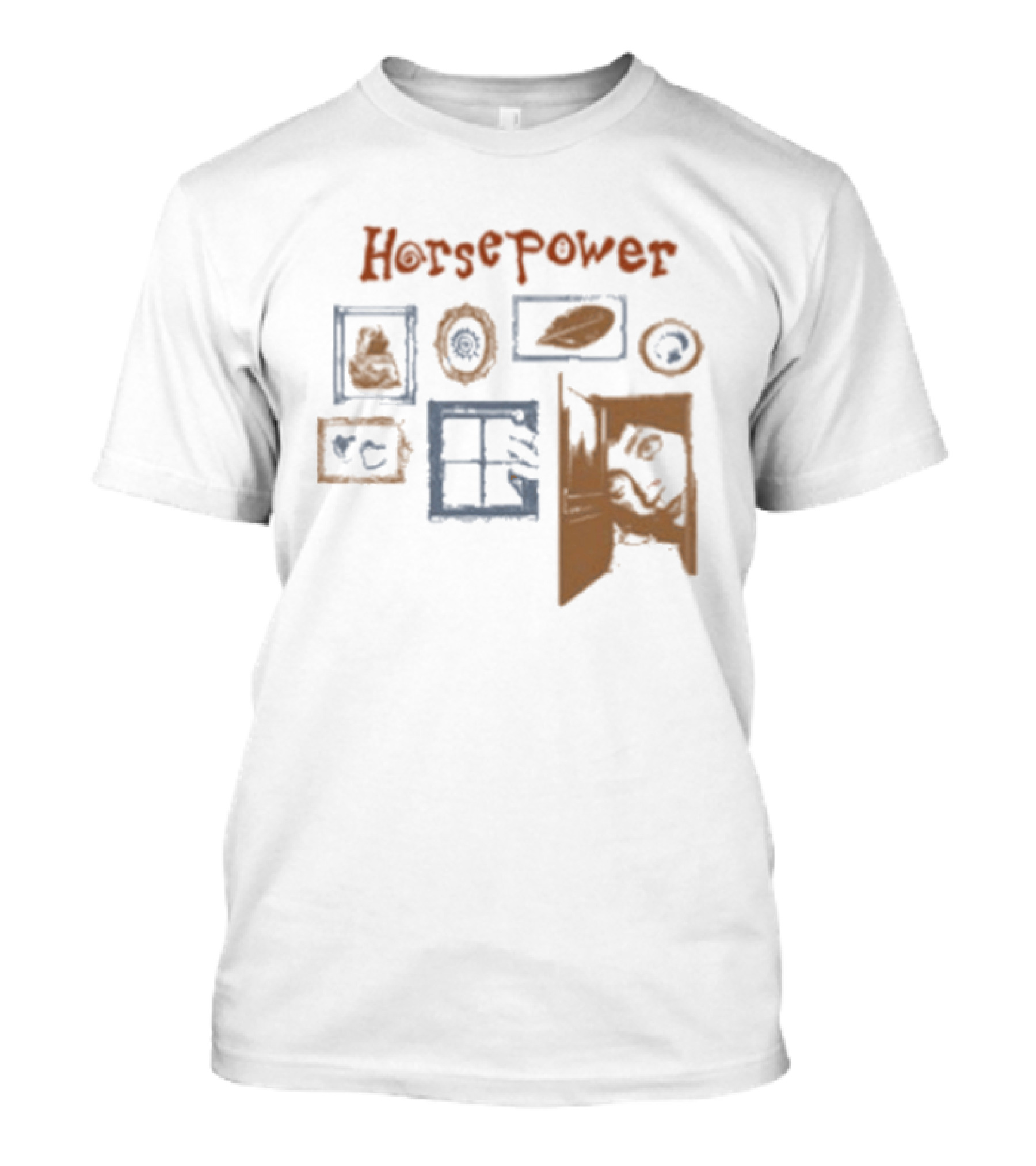 Horsepower Vintage Art Frames Collection T-Shirt
