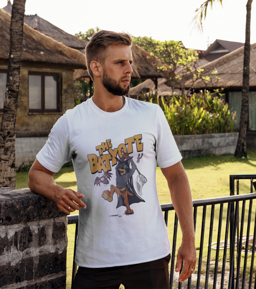 The Bat Yote Coyote Butterfly Net Creature Cartoon San Antonio Spurs NBA T-Shirt