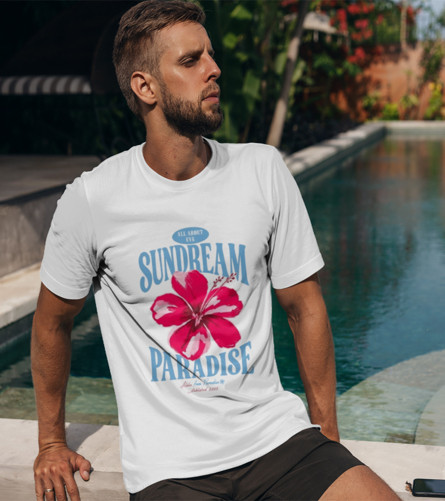Sundream Paradise Hibiscus Aloha For Relaxing Established 2005 T-Shirt