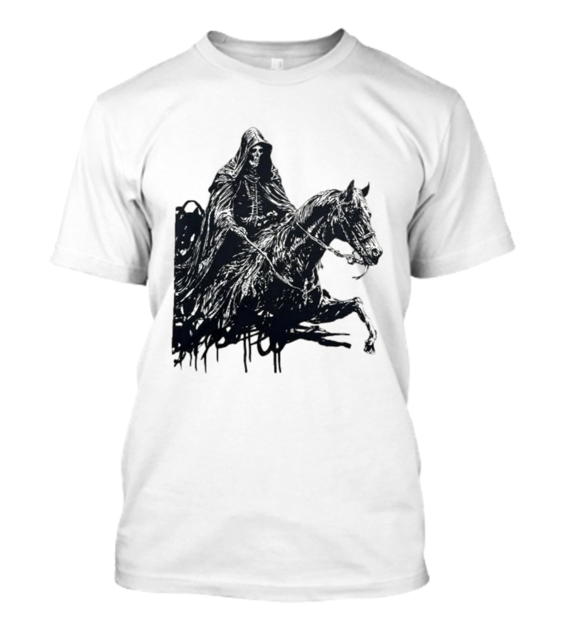 A7x World Store Total Surrender Grim Reaper Horseman T-Shirt