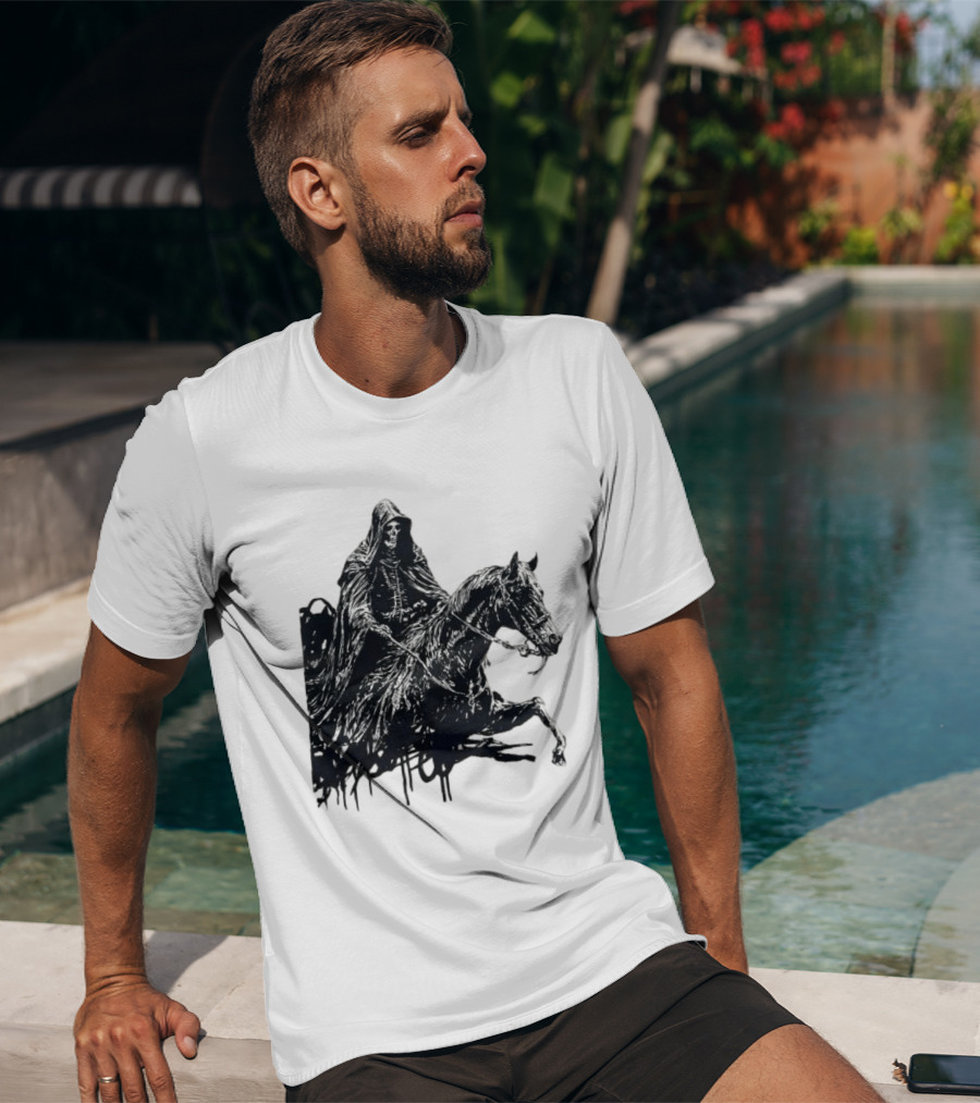 A7x World Store Total Surrender Grim Reaper Horseman T-Shirt