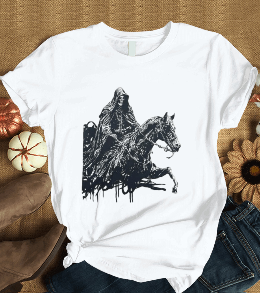 A7x World Store Total Surrender Grim Reaper Horseman T-Shirt