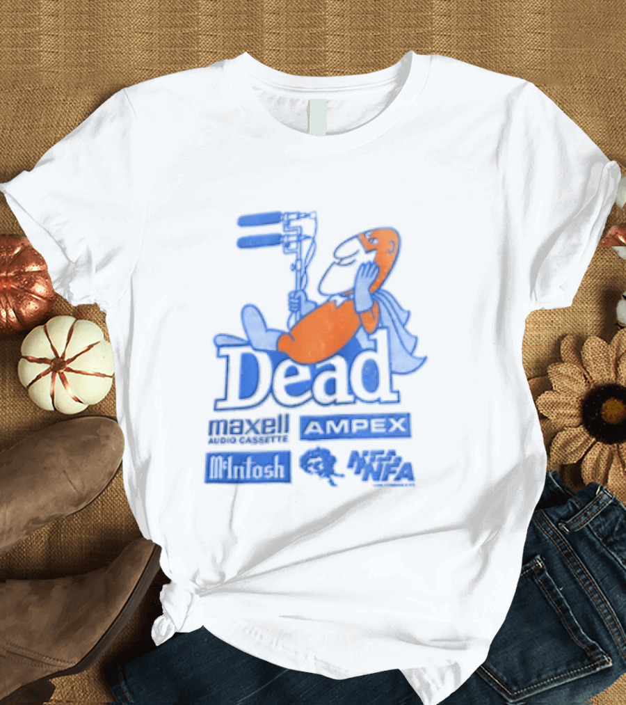 Dead Maxell Audio Cassette Ampex Mcintosh Nfa Loose Standards T-Shirt
