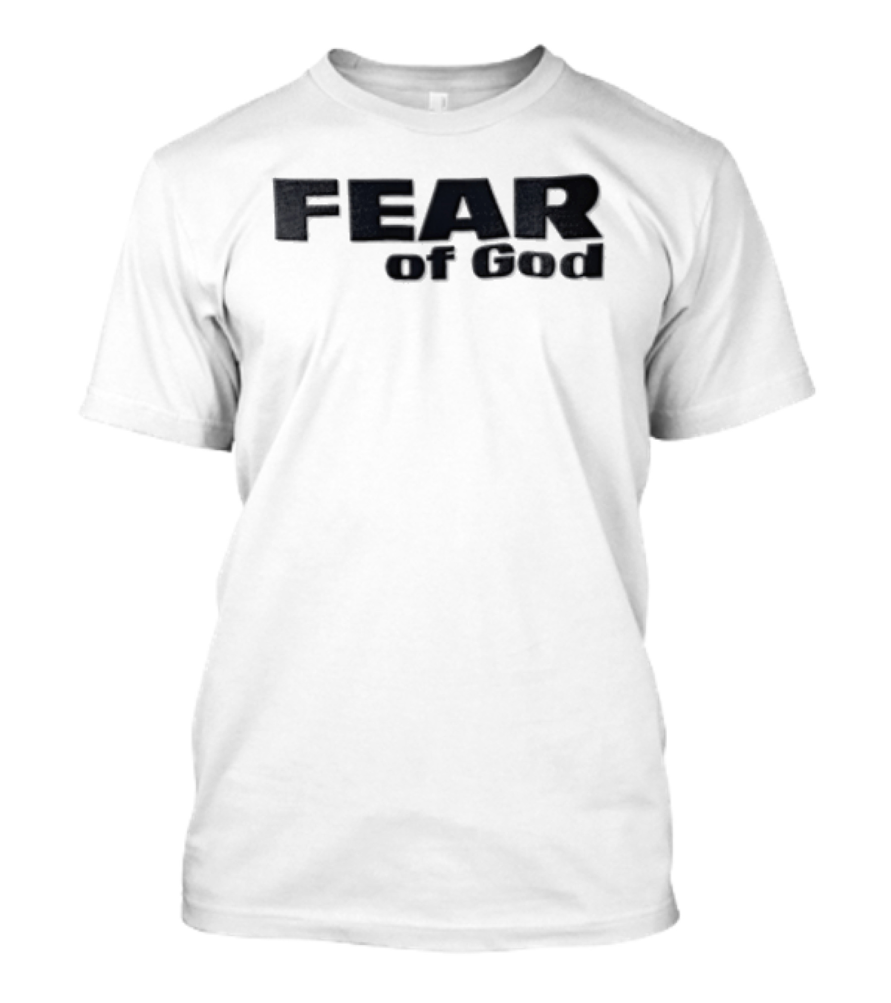 Fear Of God Heavy Block Lettering Minimalist T-Shirt