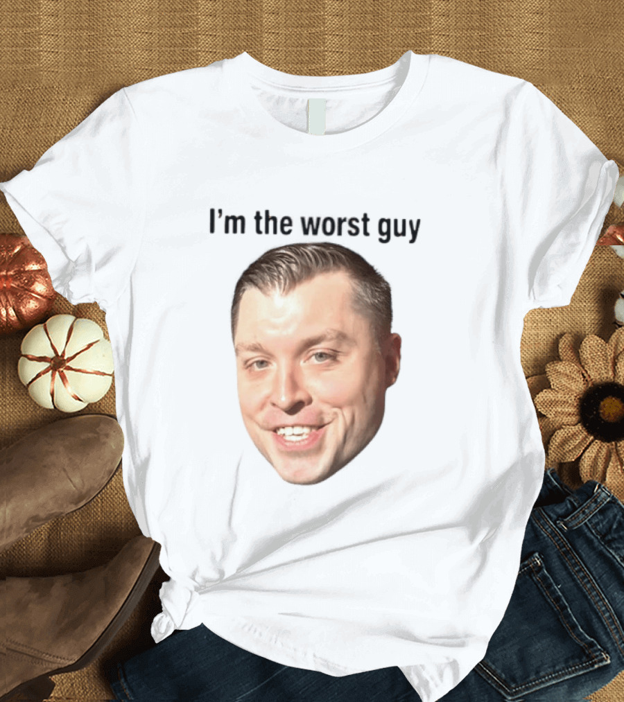 Jimmy Failla I'm The Worst Guy Big Head Face Meme T-Shirt