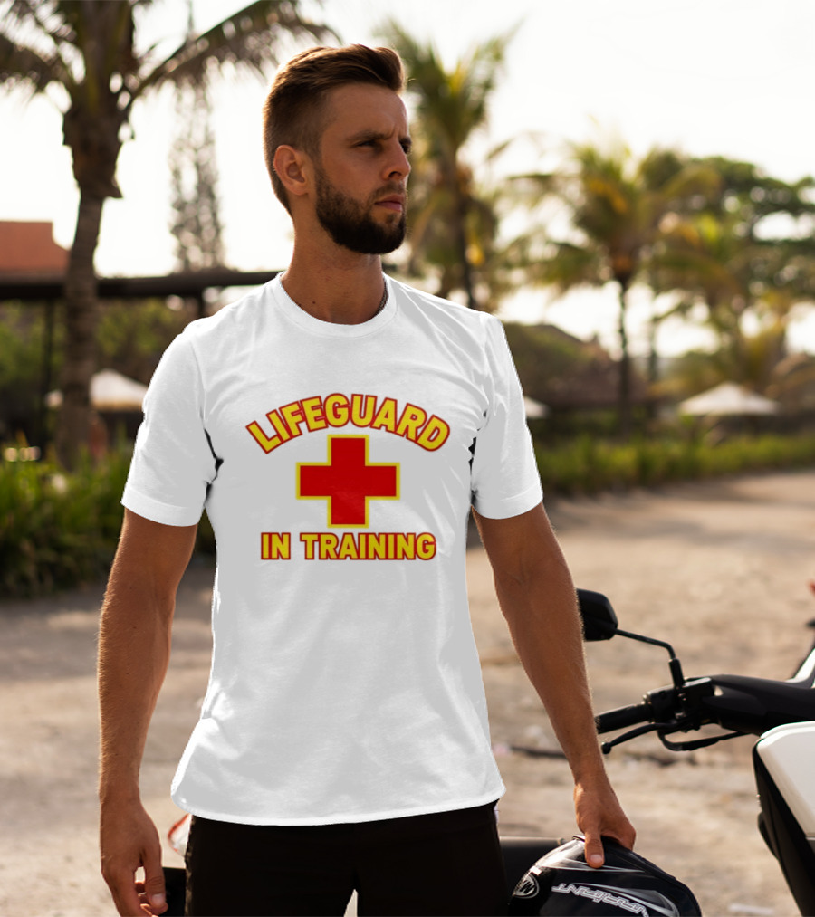 Lifeguard In Training Red Cross T-Shirt