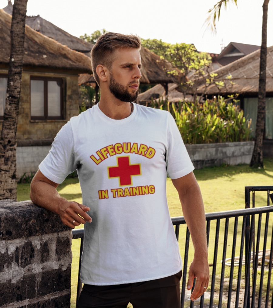 Lifeguard In Training Red Cross T-Shirt