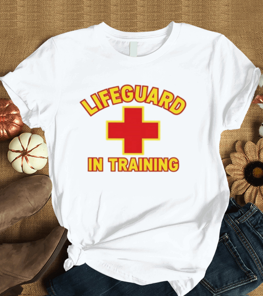Lifeguard In Training Red Cross T-Shirt