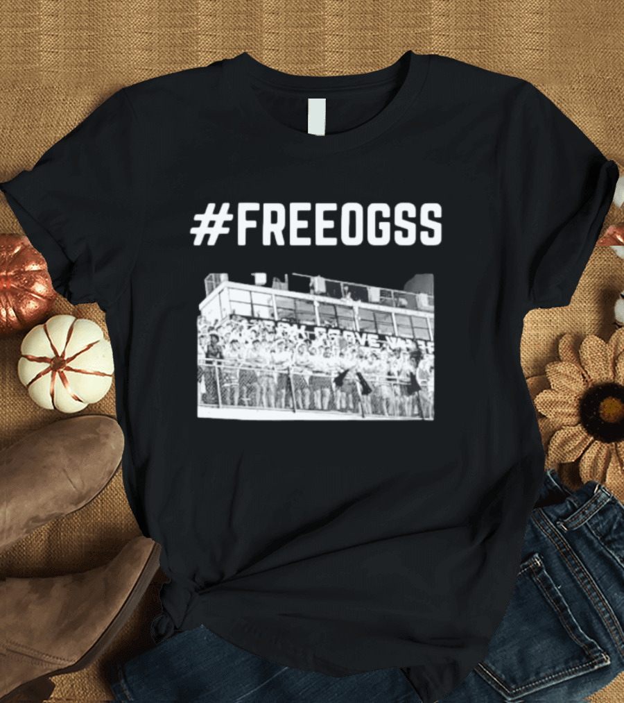 #FREEOGSS Oak Grove High School Sports Stadium Crowd T-Shirt