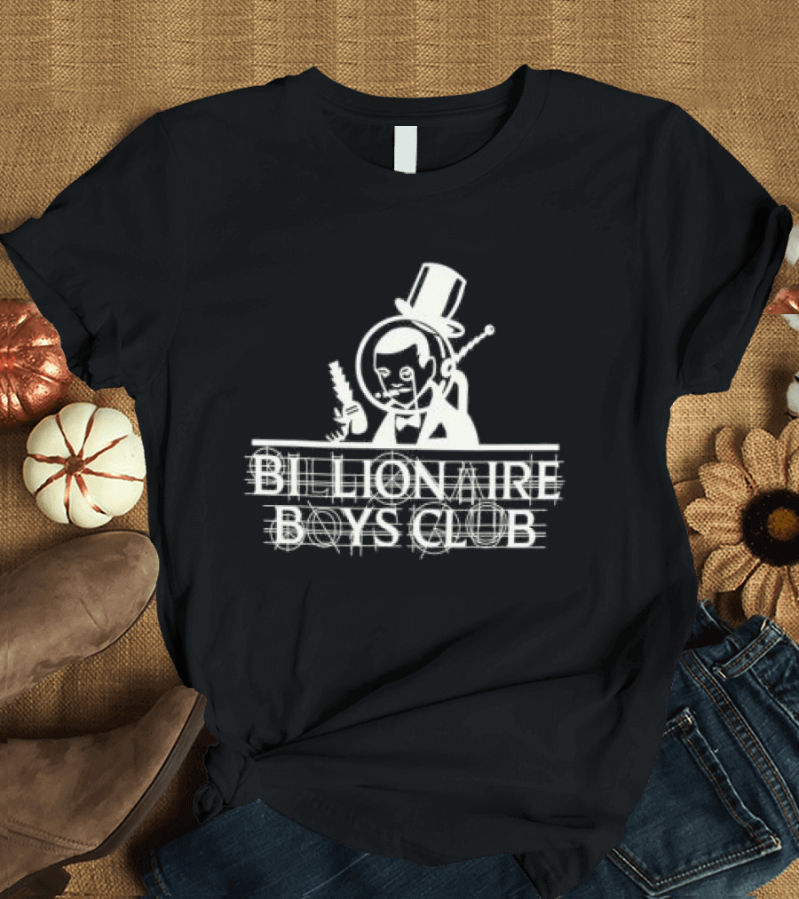 Billionaire Boys Club Monocle Top Hat Blueprint T-Shirt