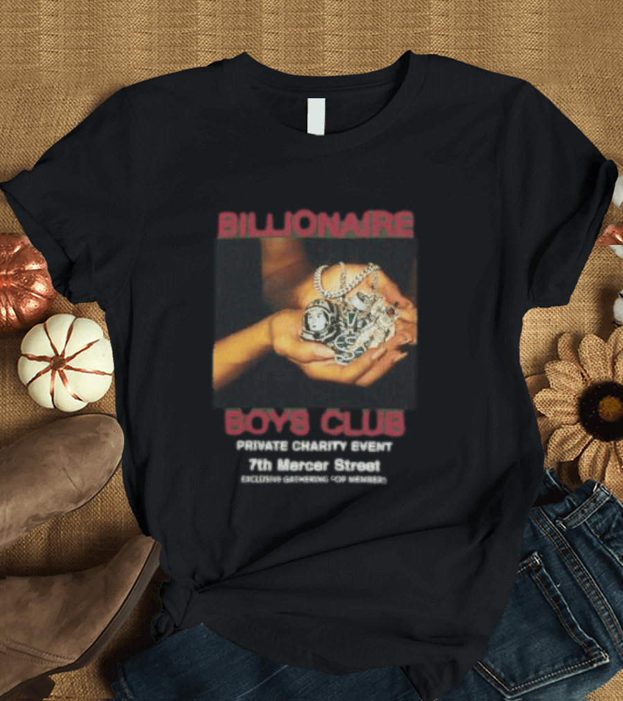 Billionaire Boys Club Private Charter Event 7th Mercer Street NYC Exclusive Fashion T-Shirt