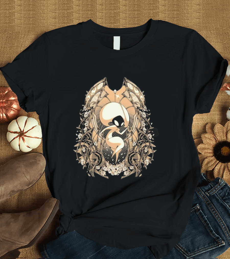 Hollow Knight Silksong Intrepid Pursuer Ornate T-Shirt