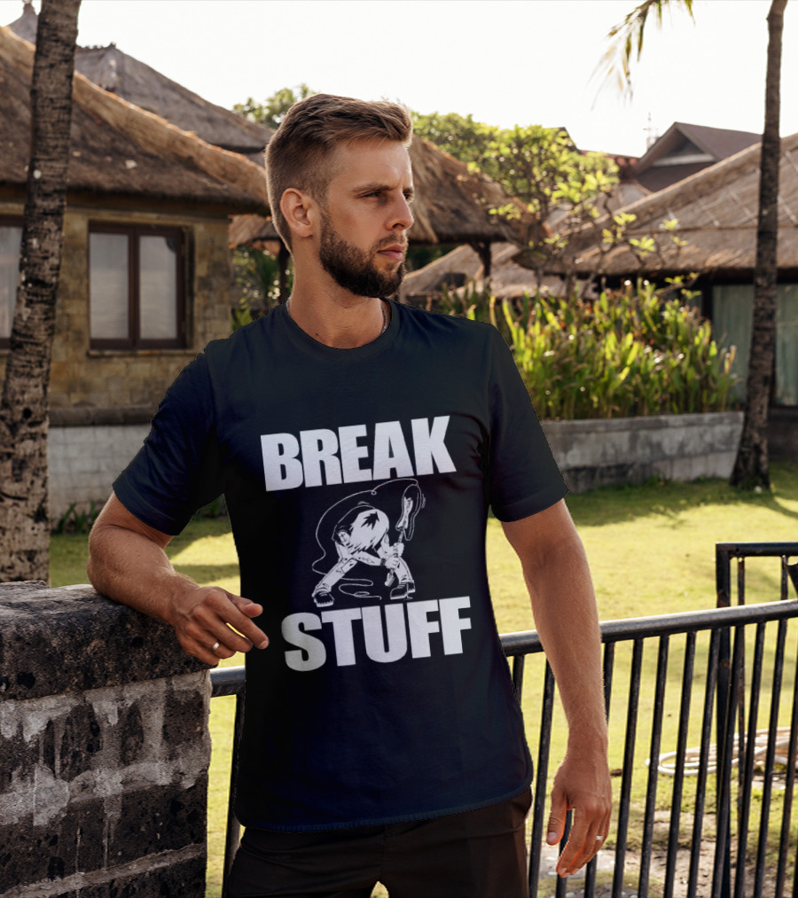 Limp Bizkit Break Stuff Illustration Iconic Band T-Shirt