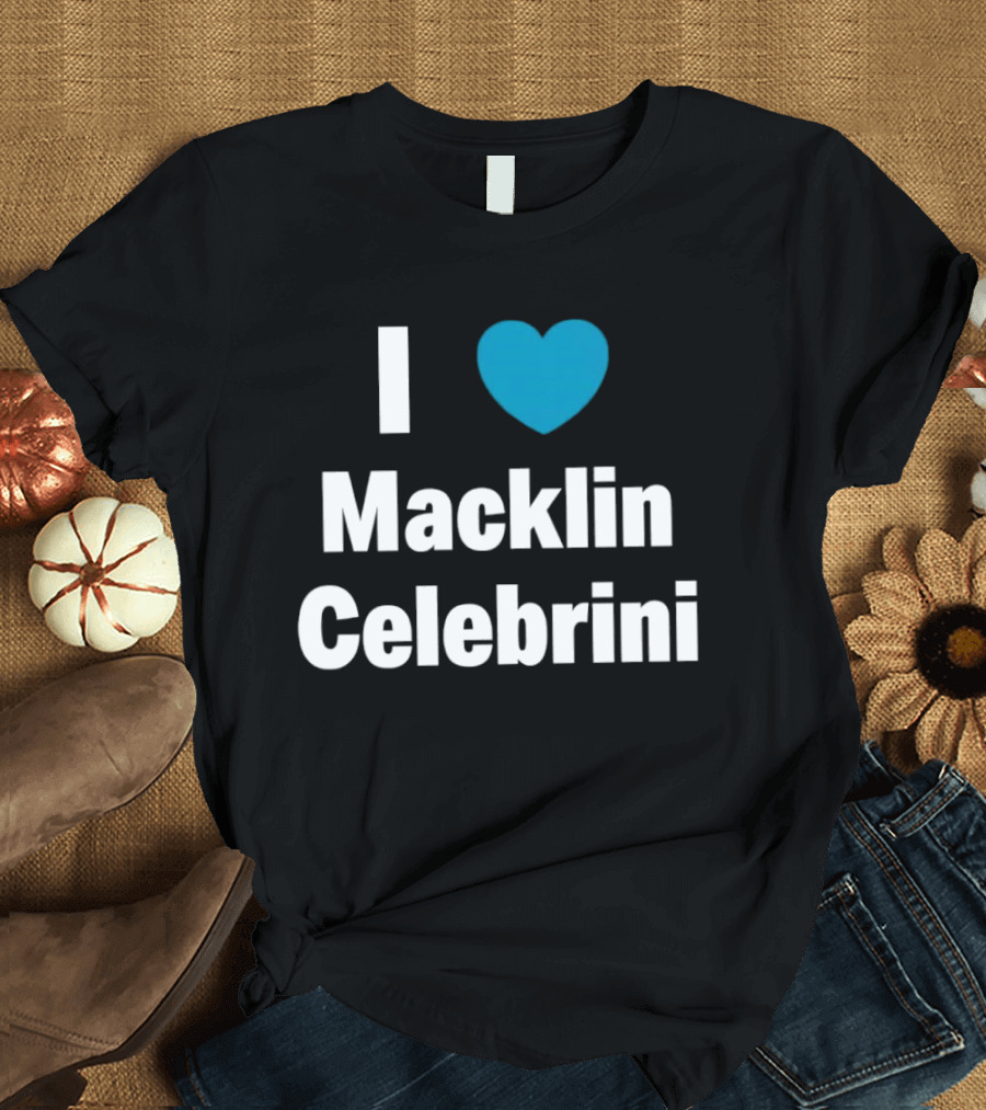 I Heart Macklin Celebrini San Jose Sharks Hockey Fan Favorite T-Shirt