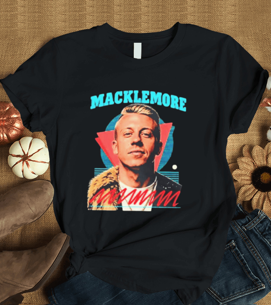 Macklemore Vintage Retro Style Collage T-Shirt