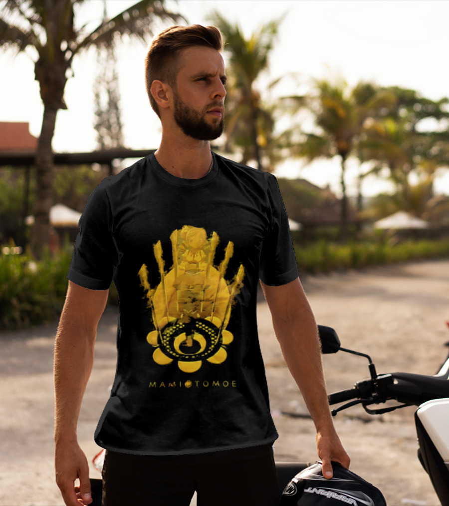 Mami Tomoe Magical Anime Character Golden T-Shirt