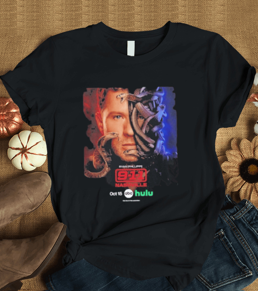 Ryan Phillippe 911 Nashville Original ABC Hulu October 15 2026 T-Shirt