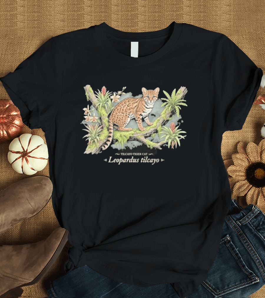 Tilcayo Tiger Cat Leopardus Tilcayo T-Shirt