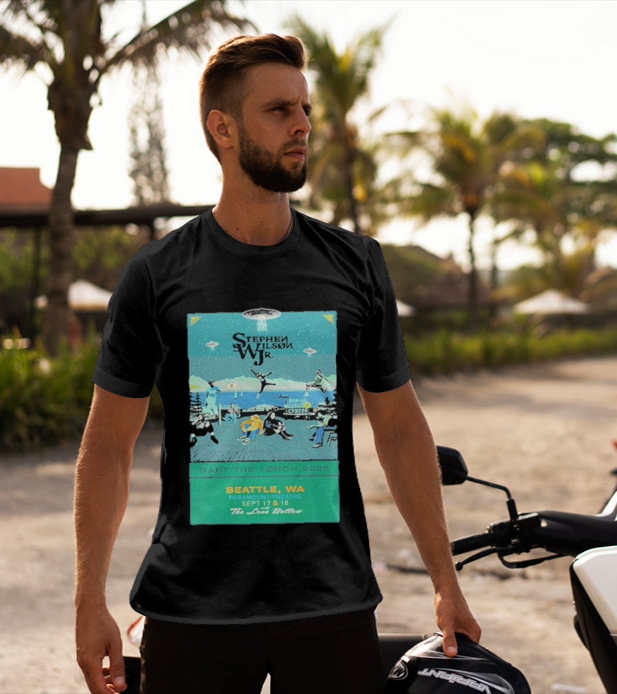 Stephen Wilson Jr Carry The Torch 2026 Seattle Paramount Theatre Event September 17 18 Public Market Center Seattle WA T-Shirt