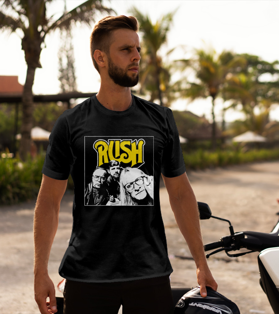 Rush Lone Gunmen Yellow T-Shirt
