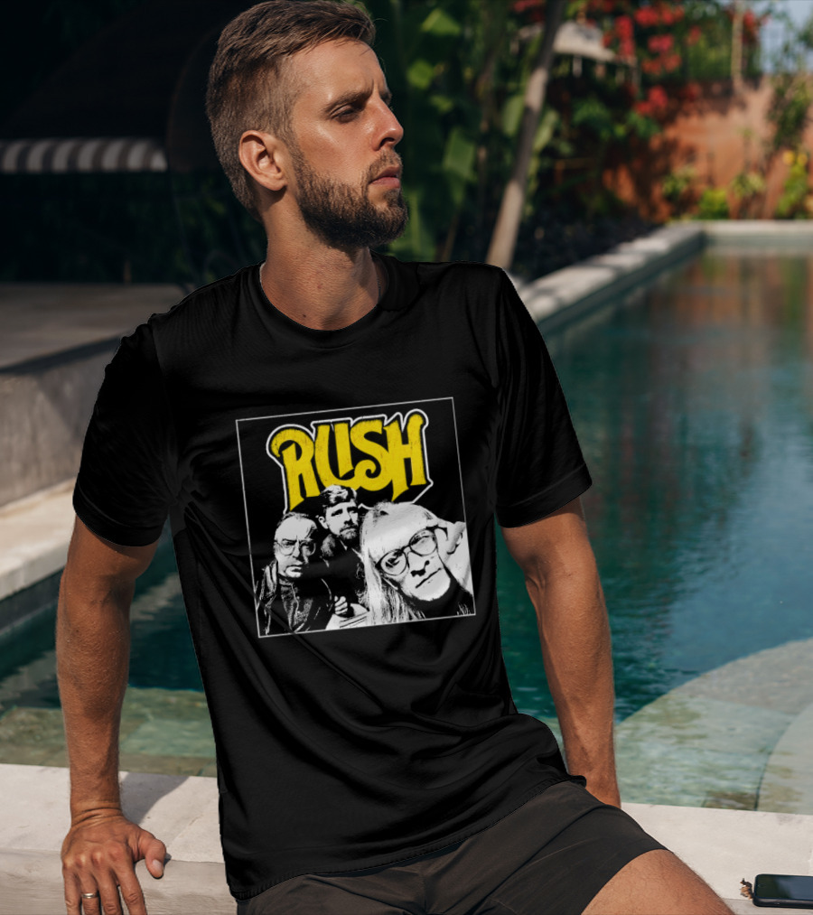 Rush Lone Gunmen Yellow T-Shirt