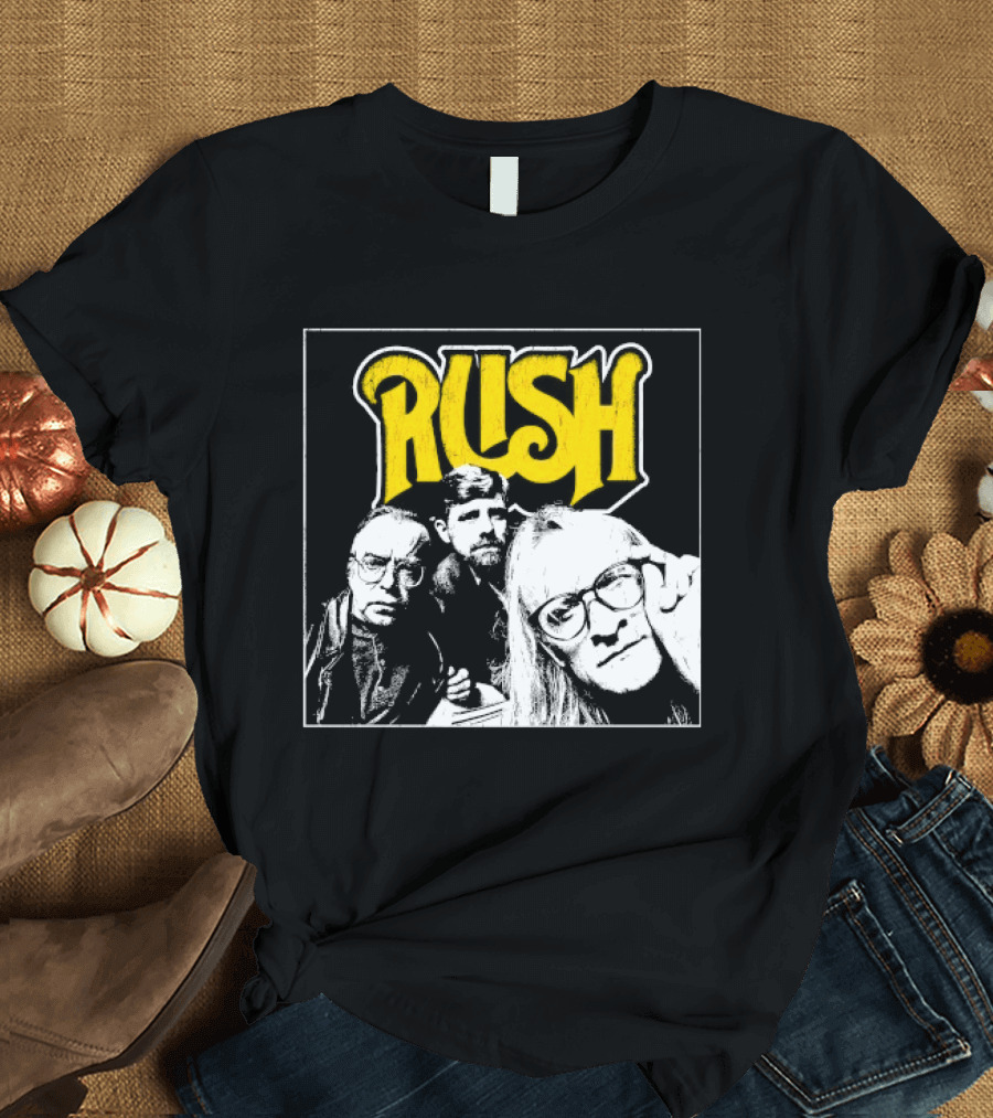Rush Lone Gunmen Yellow T-Shirt