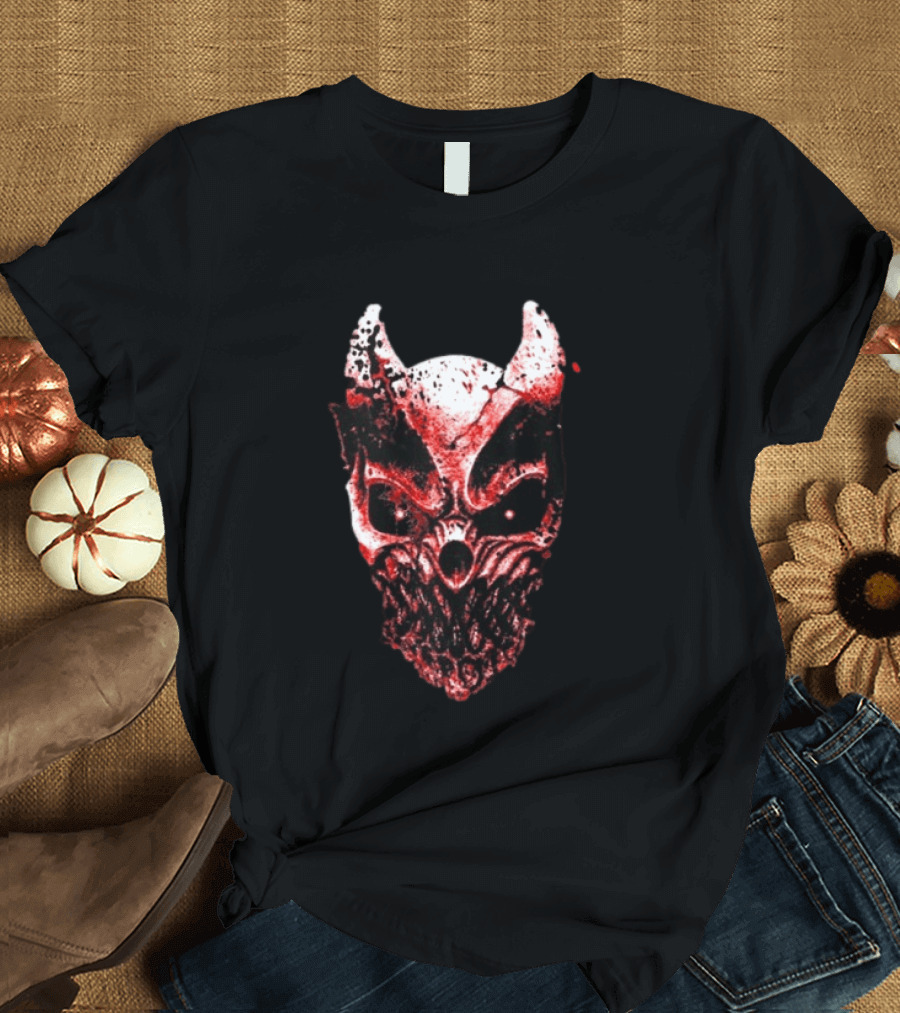 Slaughter To Prevail Blood Mask Horror Metal Mask T-Shirt