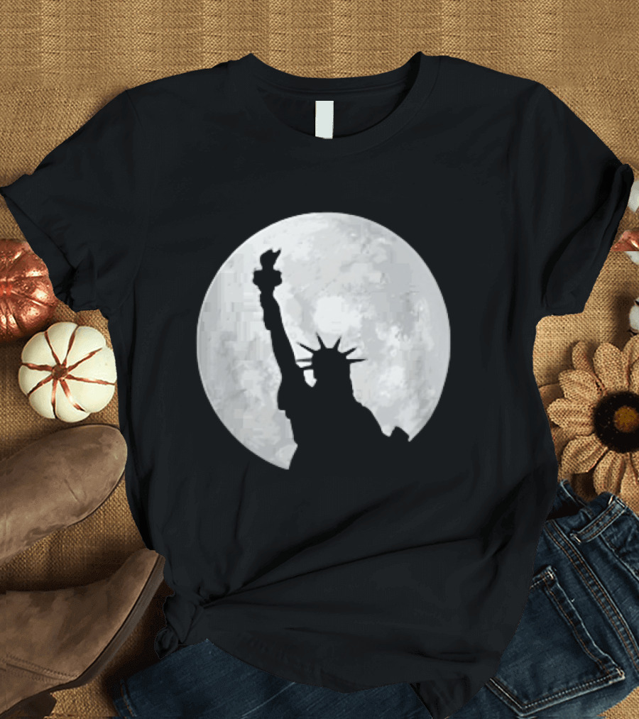 Statue Of Liberty Lunar T-Shirt