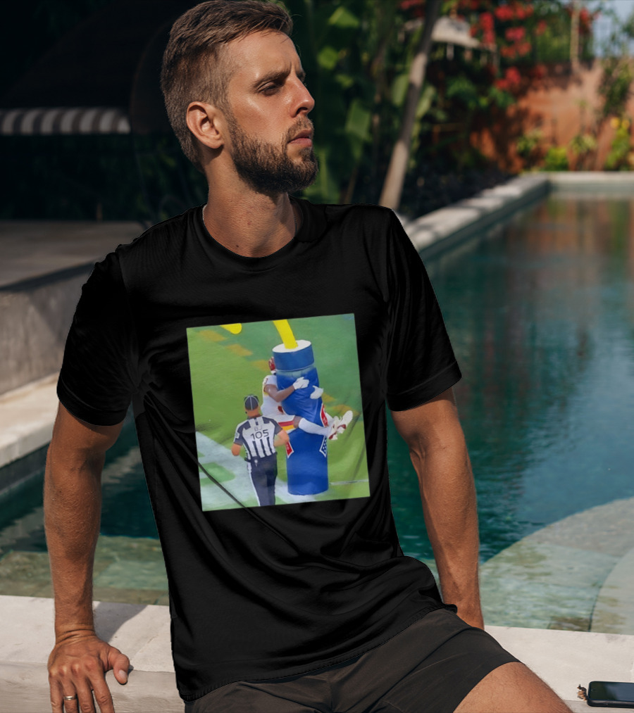 Stefon Diggs Washington Commanders Touchdown Celebration NFL Moment T-Shirt