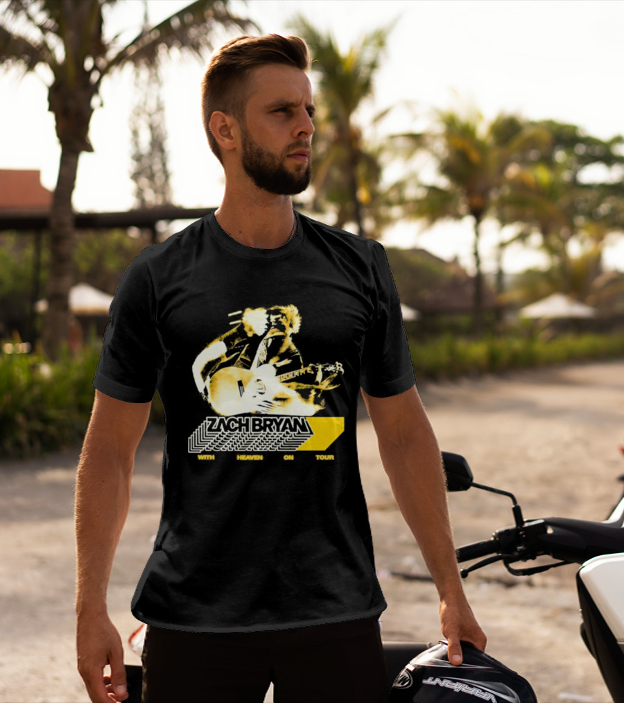 Zach Bryan With Heaven On Tour Sep 18 2026 The Woodlands Dover DE T-Shirt