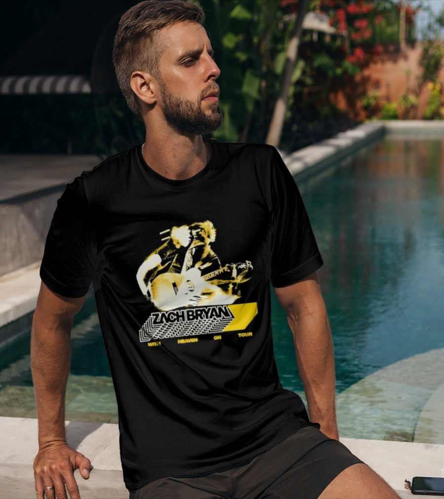 Zach Bryan With Heaven On Tour Sep 18 2026 The Woodlands Dover DE T-Shirt